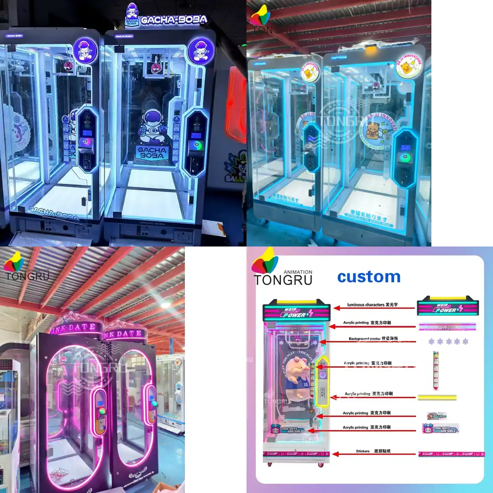 Arcade Games And Vending - Большой игровой автомат «Кран-ножницы» для разрезания