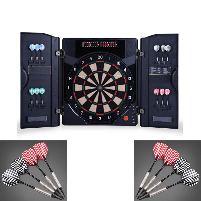 Electronic Dartboard Cabinet - Электронный шкаф для дартса с автоматическим
