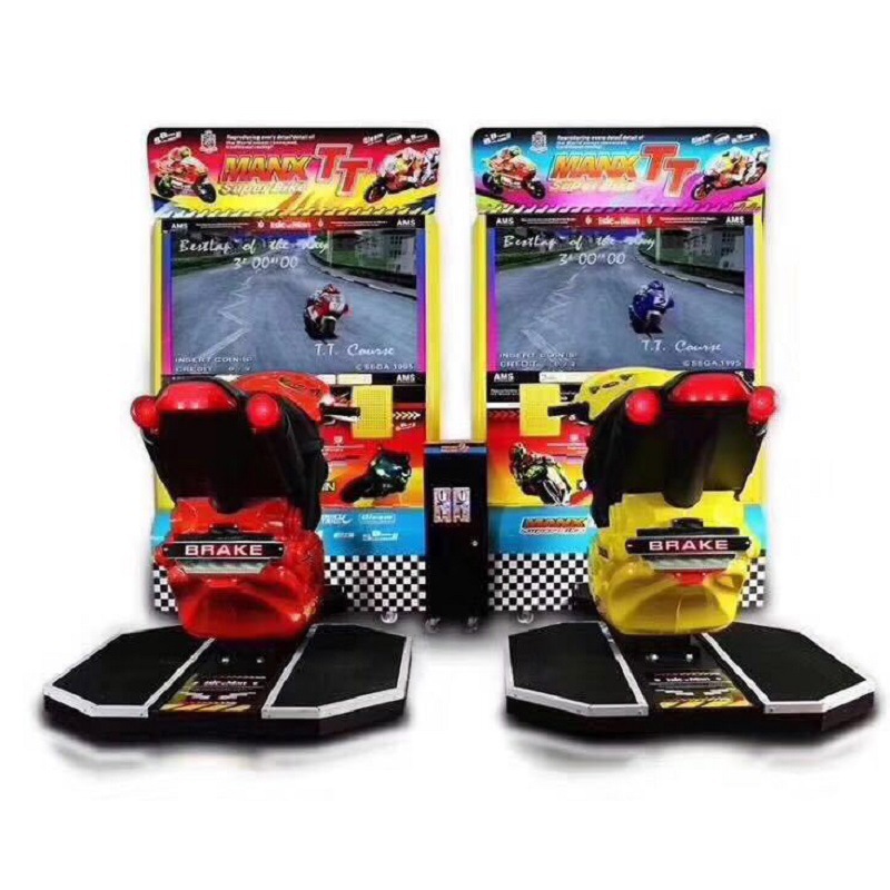 Racing Arcade Cabinet - Игровой автомат с монетоприемником, симулятор вождения,
