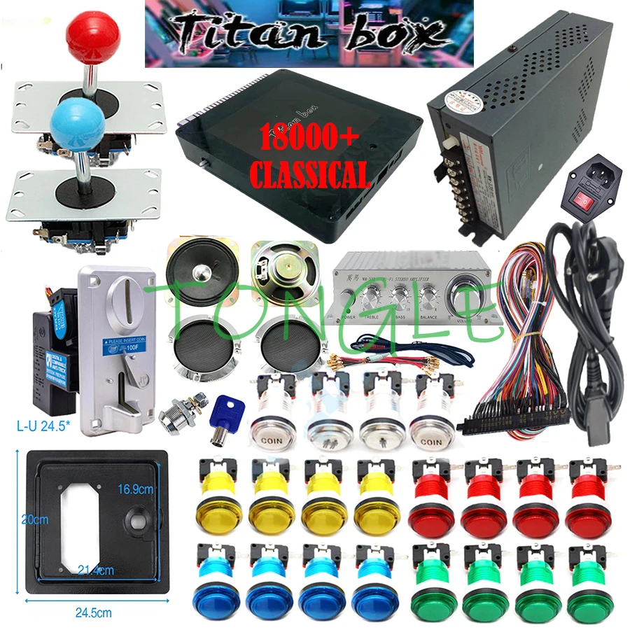 Coin Pusher Machine - 2 игрока Titan Box 18000+ в