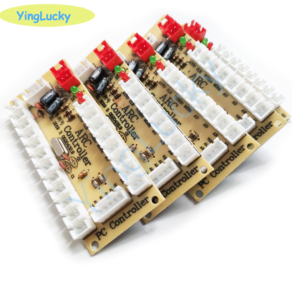 USB-контроллер для 2 игроков с – обзор и цена Arcade Button Pcb