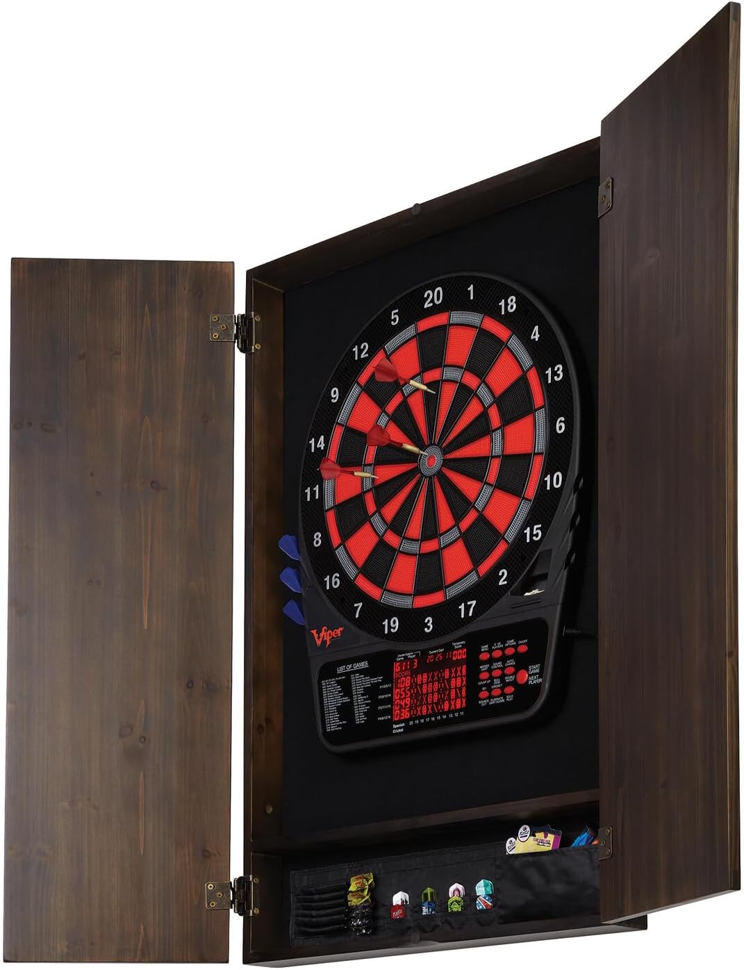 ^Viper Metropolitan: Готовый к – обзор и цена Electronic Dartboard Cabinet