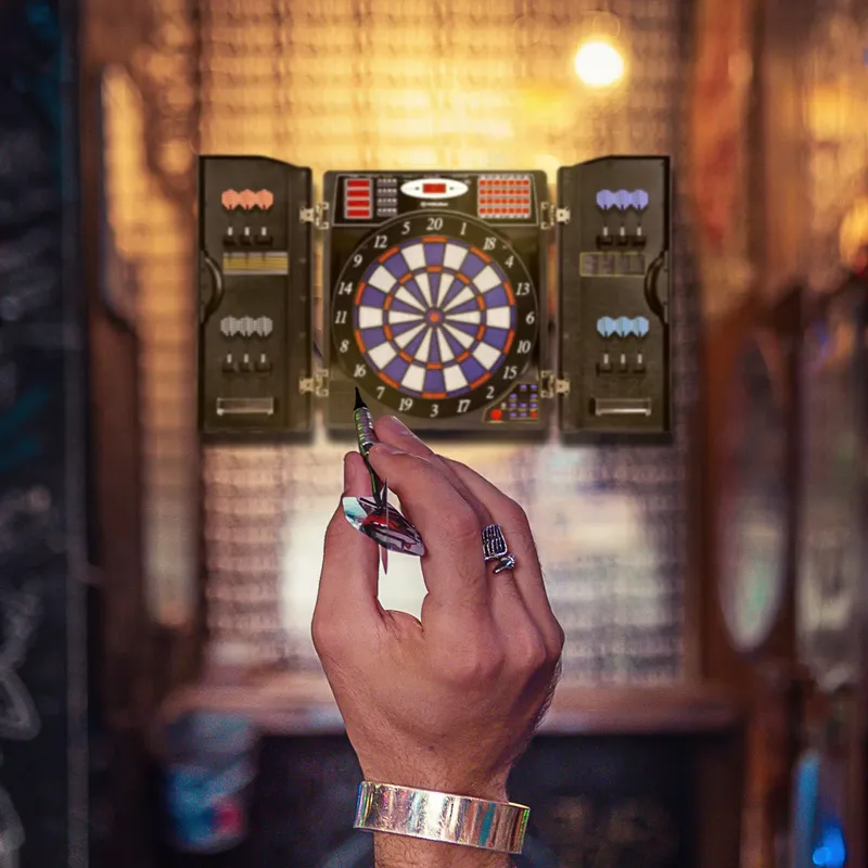 Оптовая продажа прочной магнит – обзор и цена Electronic Dartboard Cabinet