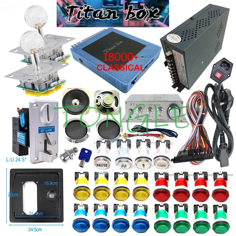 2 игрока Titan Box 18000+ в 1, – обзор и цена Coin Pusher Machine