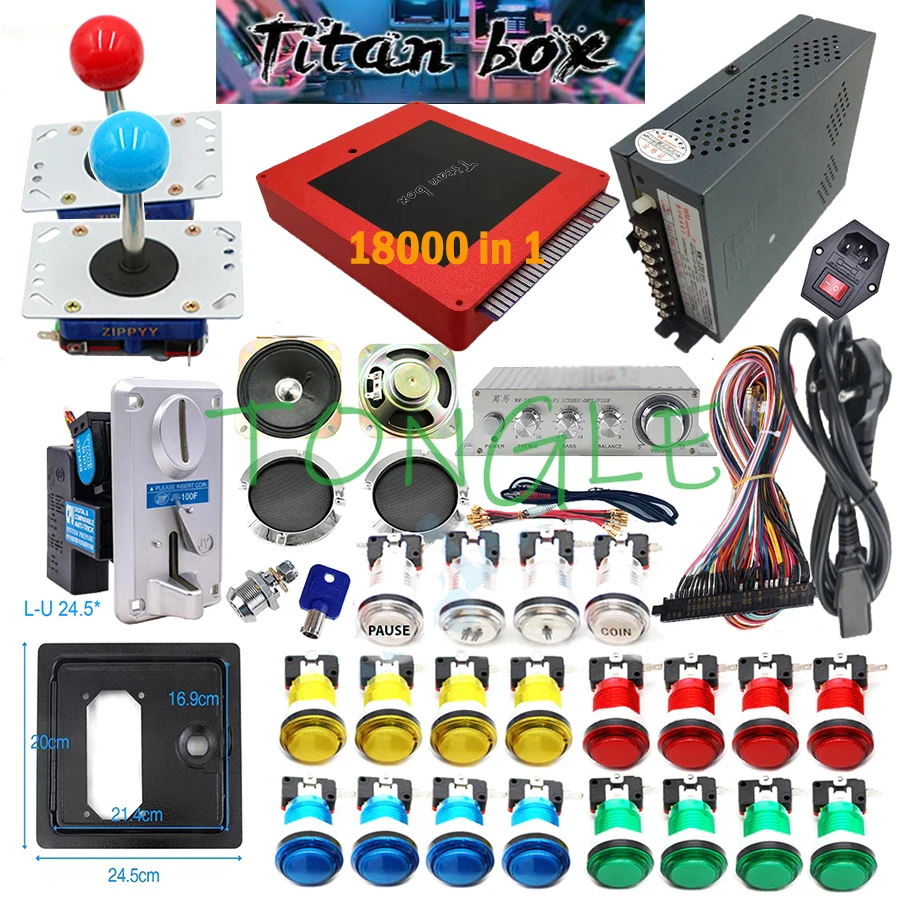 2 игрока Titan Box 18000+ в 1, – обзор и цена Coin Pusher Machine